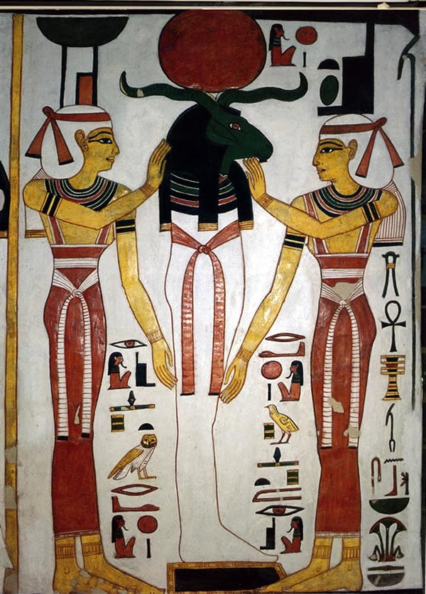 Khnum Nephthys And Isis